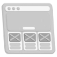 Marketing collaterals icon - branding services for manufacturers